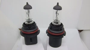 2 X 9007 HB5 65/55W Halogen bulb Clear Headlight High Low beam 5000K - Picture 1 of 2