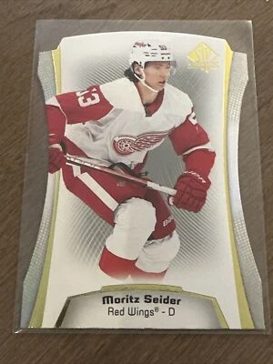2021-22 SP Authentic Hockey | Moritz Seider | Die Cuts | DC-19 | Red Wings - Image 1 of 2