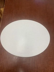Corian/Meganite Oval aprox 12,5”x15,5”Cutting Board, Trivet, Base, Solid Surf - Picture 1 of 4
