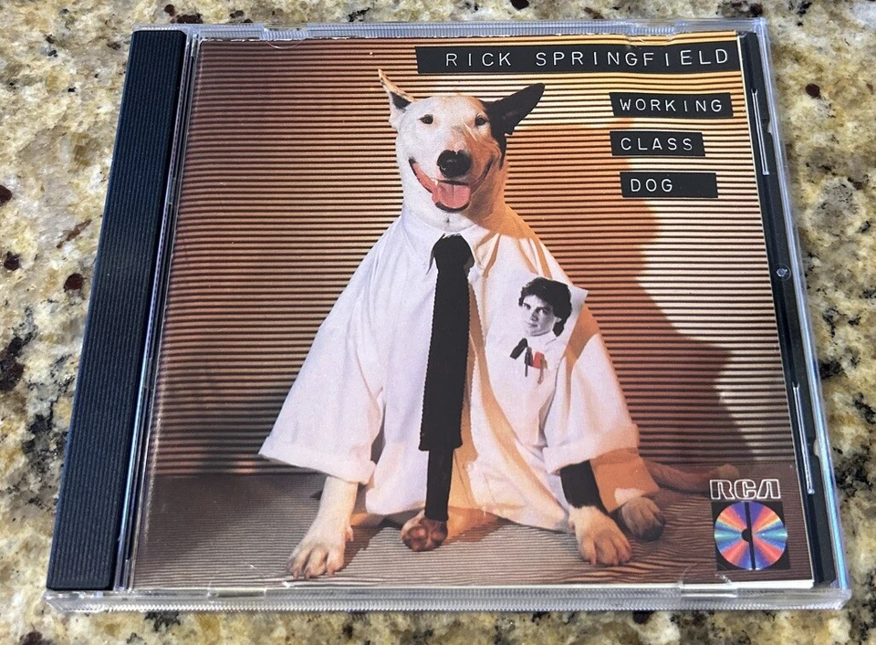 Working Class Dog by Rick Springfield (CD, Oct-1990, RCA) IMPORT JAPAN - Image 1 of 4