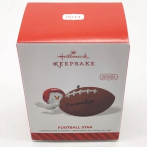 Hallmark Andenken 2014 Fußballstern Weihnachtsschmuck NEU - Bild 1 von 2