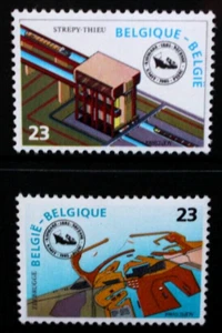 BELGIUM 1985 International Navigation Congress. Set of 2. MNH. SG2833/2834. - Picture 1 of 1