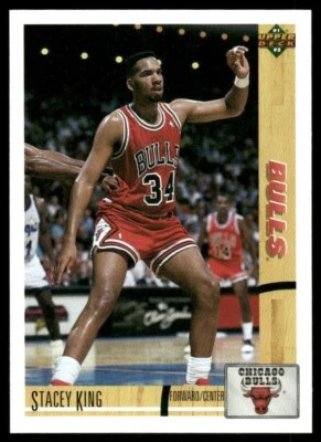 1991-92 Upper Deck #182 Stacey King - Image 1 of 2