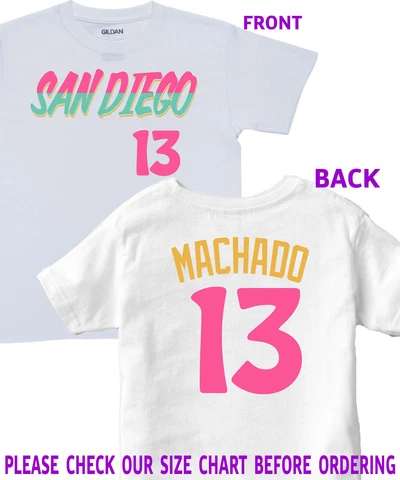 Manny Machado San Diego Padres Baseball Player Youth Tee For Kids Cover