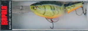 RAPALA RATTLIN' SUSPENDING JSR-05 FIRE CRAWDAD LURE 2 1/4" BODY - Bild 1 von 2