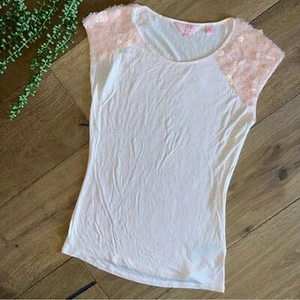 Top rosa Ted Baker London manga flor coser enamorado 0 - Imagen 1 de 8
