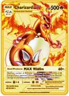 NEW Pokemon Cards VMAX TCG Metal Pokémon Charizard DX HP500 Max
