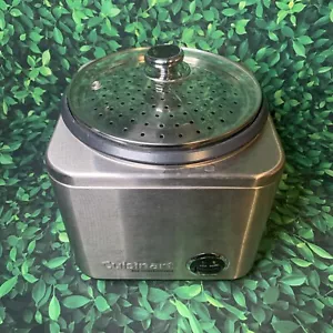 Cuisinart Electric Rice Cooker/Steamer CRC-800 Stainless Steel - Picture 1 of 10