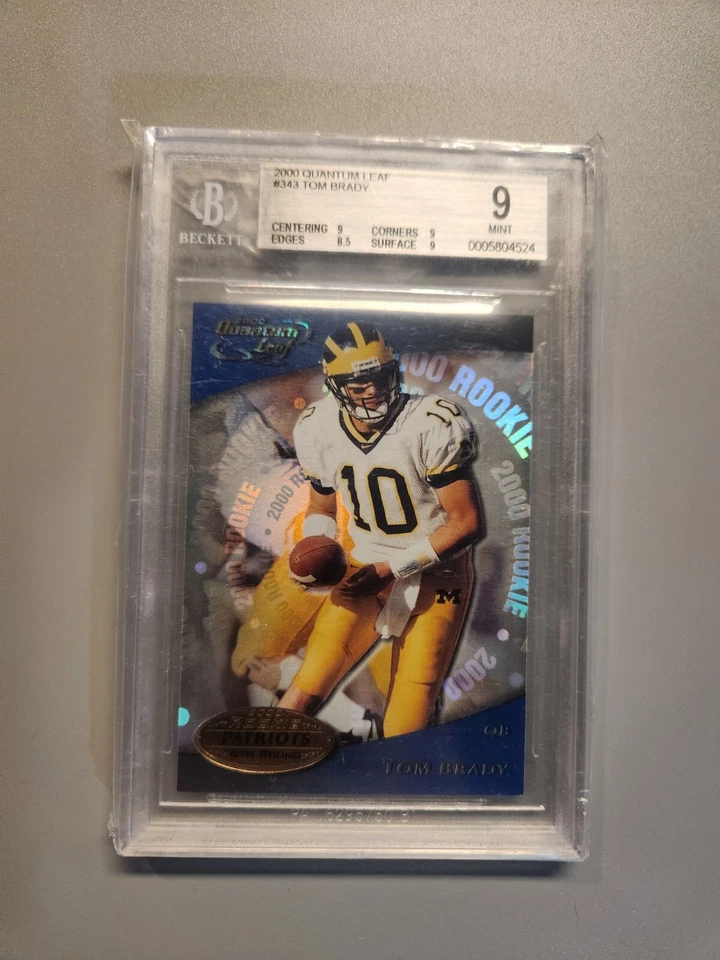 Tom Brady新秀卡  — 第 1/2 张图片