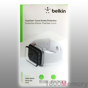 Belkin Screen Force TrueClear Curve Glass Protector fo Apple Watch SE 6 5 4 40mm
