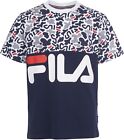 NWT Youth's FILA Boys' Nolan T-Shirt, Medium, Blue Logo Shirt $25 4B215