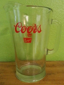 VINTAGE SCHWERER BAR GLAS COORS ORIGINAL BIER SERVIERKRUG - Bild 1 von 5