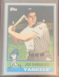 2015 Topps Archives Silver /199 Joe DiMaggio #105 HOF