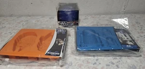 Lot (3) - Star Wars Ice Cube Tray Death Star Ice Ball, Millennium Falcon, R2-D2 - Picture 1 of 4