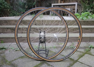 Campagnolo C Record Hub / FIR EL 45 Clincher Rim / 36 H / Anthrazit / Wheel Set - Bild 1 von 4