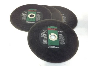 Lot of (4) New Sait 10" x 1/8" x 1" Cut-Off Wheels c24R-BF Masonry Ceramics - Picture 1 of 6