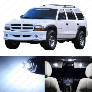 Paquete de 14 luces interiores LED blancas para Dodge Durango 1998-2003 + herramienta de palanca - Imagen 1 de 8