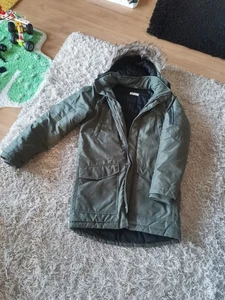 H&m Parka Herren /Jungen Gr. S/170 khaki warm Winter parka - Bild 1 von 8