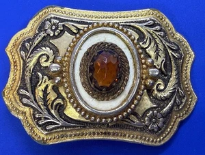 Native American Indian Arrowhead? Cabochon Centerpiece on Western Belt Buckle - Picture 1 of 19