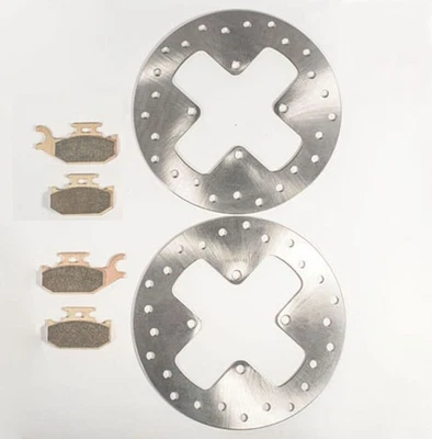 Can-Am Outlander 500 2007 2008 rotores de freno delanteros y pastillas de freno Foto 1 de 4