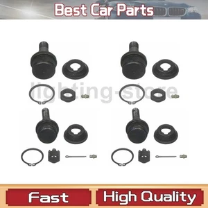 4 Front Upper Front Lower Ball Joints Fits Ford F-100 4.9L 3.8L 5.0L 4.2L - Picture 1 of 8