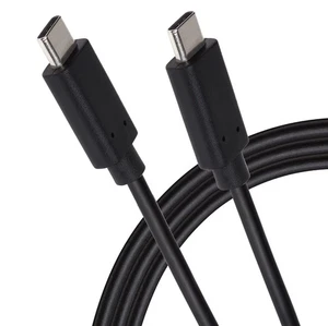 Maplin USB-C to USB-C 3.2 Gen2 100W 10Gbps Super Speed Cable - Black, 1m - Picture 1 of 8