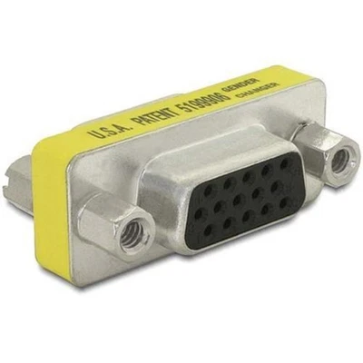 DeLock Adapter Gender Changer VGA Buchse > Buchse - Bild 1 von 2