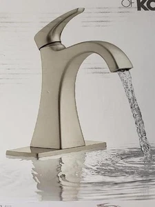 = Kohler Maxton Bathroom Faucet Vibrant Brushed Nickel 1-Handle R22475-4D-BN - Picture 1 of 10