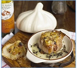 Petite Maison Terracotta Knoblauchbräter von Wildly Delicious im Originalkarton - Bild 1 von 13