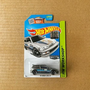 Hot Wheels sigillato in fabbrica 2015 ZAMAC '90 Honda Civic EF HW officina 192/250 - Foto 1 di 2