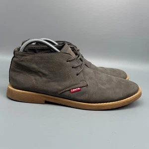 Stivali chukka Levi's Sonoma Wax uomo 10 marroni scamosciati stringati punta tonda comodi - Foto 1 di 10