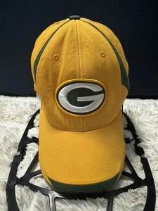 Green Bay Packers Mütze Kappe tailliert L/XL grün gelb NFL Team Bekleidung Reebok - Bild 1 von 6