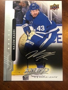 2018-19 UD MVP Silver Script #71 Nazem Kadri