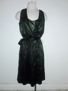 Filippa K Dress Women’s Sleeveless Midi Black green elasticWais Size small - Picture 1 of 12