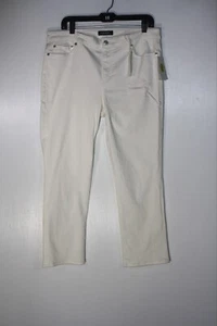 NWT Lauren Ralph Lauren Size 12 Premier Skinny Ankle Women's White Jeans 12/31 - Picture 1 of 8