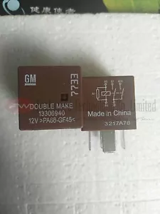 13306940 12V PA66-GF45 Automotive Relay for Fuse x 5PCS NEW - Picture 1 of 3