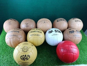 Vintage historische WM-Bälle 1930-1966 Größe 5 Fußball Ball - Bild 1 von 13