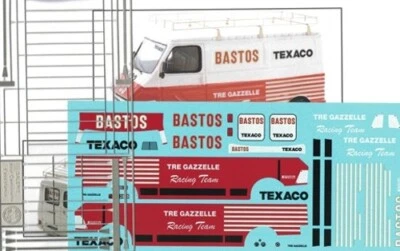 Transkit 1/43 FIAT 242 ASSISTENZA SC.TRE GAZZELLE BASTOS 1985 Arena Tk063 - Immagine 1 di 2