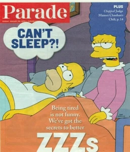 PARADE -THE SIMPSONS COVER - CAN'T SLEEP + CHOPPED JUDGE MANEEET CHAUHAN'S CHILI - Picture 1 of 1