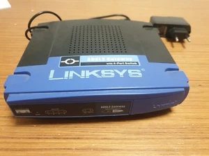 CISCO Linksys AG241 v2 ADSL 2 MODEM ROUTER GATEWAY CON 4 PORTE SWITCH - Foto 1 di 1
