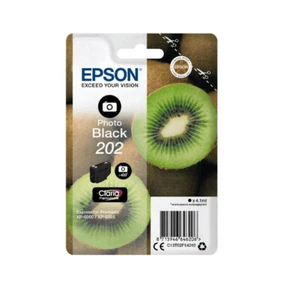 1 x Original Epson 202 foto schwarz XP-6000 XP-6005 XP-6100 XP-6105 DATUM 08/202 - Afbeelding 1 van 1