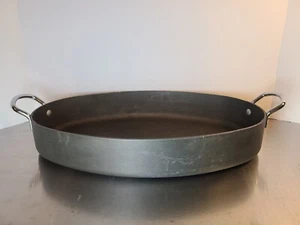 Difícil de encontrar Calphalon comercial de aluminio utensilios de cocina 16" ovalados Au Gratin sartén 6716 - Imagen 1 de 6