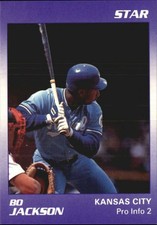 1990 Star Jackson #7 Bo Jackson Royals  C56753 - NM-MT
