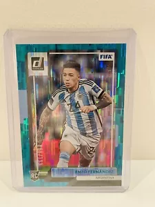 2022/23 Panini Donruss ENZO FERNANDEZ Teal Parallel RC /199 Argentina - Picture 1 of 2