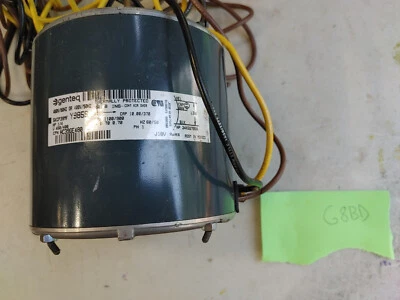 Motor ventilador condensador OEM 1/4 HP 460 voltios reemplaza GE Genteq 5KCP39MFY985S (V1BE) Foto 1 de 4