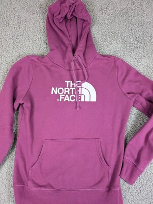 Sudadera con Capucha Mujer The North Face Púrpura Talla Pequeña Polar Logo Canguro Foto 1 de 4