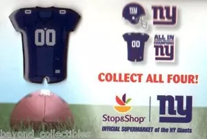 NFL FOOTBALL - NEW YORK GIANTS STOP & SHOP COLLECTOR PIN - JERSEY #00 - Picture 1 of 1