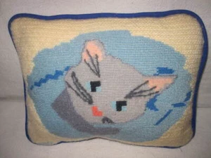 "Raro cuscino ago Kitty Kat (1982) 10"" x 8" - Foto 1 di 4