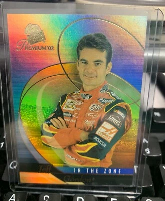 2002 Press Pass In The Zone Jeff Gordon NASCAR Card #IZ 4/12 - Image 1 of 2