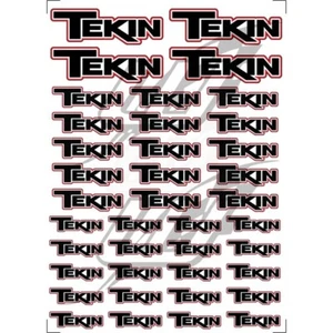 [IT] Sticker adesivi decal Tekin - Picture 1 of 1